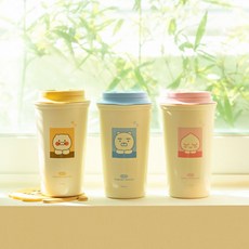 카카오프렌즈 베이직 PP 텀블러 / 춘식이 베이직 PP 텀블러 / 라이언 어피치 춘식이 / 453ml / 홈카페 유아텀블러 키즈텀블러 사무실텀블러 휴대용텀블러 트라이탄, 어피치(핑크)