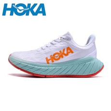 마라톤싱글렛 HOKA카본 X 스니커즈 마라톤 충격 방지 캐주얼 스포츠 신발 여성 아웃도어 로드 러닝 빅 사이즈, [12] 44,