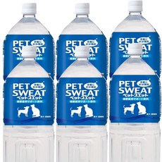  펫스웨이트 강아지 이온음료 2L 6개, 2L x 6개 