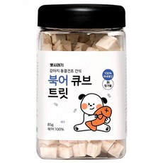 뽀시래기 강아지 동결건조 간식 큐브 트릿 북어맛 85g 1개, one option - 뽀시래기강아지동결건조간식북어큐브트릿85g