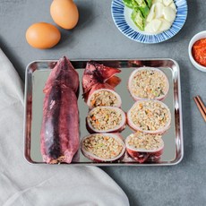 [푸드맛봄] 강원도 속초 명물 냉동 오징어순대(소) 300g 진공팩 2마리, 2개