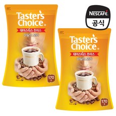 테이스터스 초이스 마일드 모카 170g x 2팩, 2개