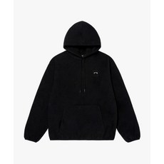 [정품] 골스튜디오 에센셜 MICRO 플리스 후리스 후드 -블랙 738824