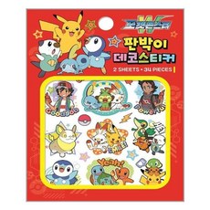 유니오니아시아 포켓몬스터W 판박이 데코스티커 아이누리, One color | One Size, 8809731784447