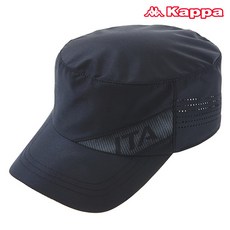 KAPPA 남녀공용 컴뱃 밀리터리 캡 블랙