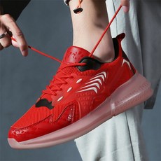 봄 고 품질 남자 신발 통기 성 편안 달리기 패션 운동화