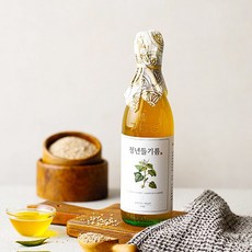 [전라도청년] 저온압착 100%통참깨 청년들기름 350ml, 1개