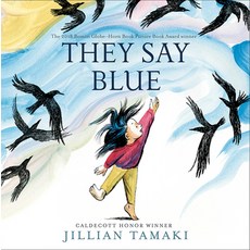 (영문도서) They Say Blue Board Books, Abrams Appleseed, English, 9781419740961