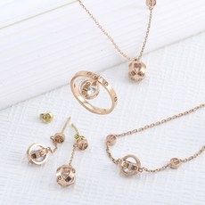 18k반지목걸이팔찌셋트