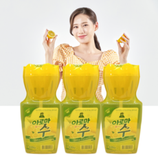 산도깨비 아로마 수 방향제 400ml 레몬향 3개 거실 주방 냄새제거 화장실 욕실, 기타향 (레몬)