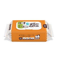 에티펫 손발엉덩이깨끗 100매 도톰한 물티슈, 1개, 100개입