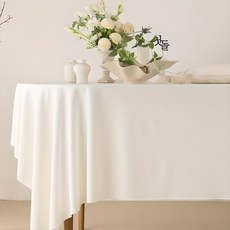 구김없는 무지테이블보 기업박람회 전시회 행사용테이블보 생활방수처리, 아이보리, 대(270 x 155), 1개 아이보리, 대(270*155)
