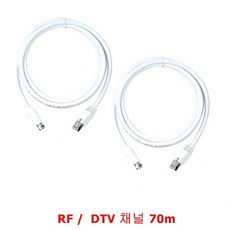 쿵샵쿵SHOP KW DTV UTP 증폭기 DTV용 장거리 전송 케이블형 송수신 세트 2M 연장케이블 젠더, 1