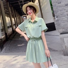 워터윙 시어 버터 그린 스타일리시 여성 인싸템 투수영복