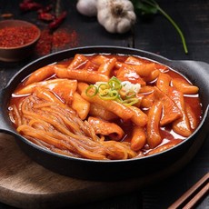 옥이네 떡볶이 340g 2팩+2팩 (총1 360g) (밀떡+어묵+액상소스)