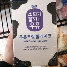 소화가 잘되는 우유크림 롤케이크 360g, 일반포장 동절기만, 1개