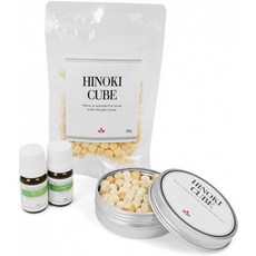 ease 아로마 오일 노송 나무 세트 클린 에어 (노송 나무 큐브 20g · 티 트리 레몬 각 5ml) 리필 노송 나, 1