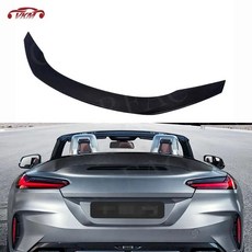 BMW Z4 G29 19-21 리어 트렁크 스포일러 카본 부트 덕 뚜껑 윙 카본 파이버, FRP 미도색 블랙