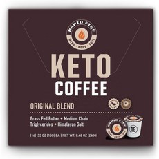 급속 화재 케토제닉 고성능 케토 커피 팟 에너지와 16인 1인용 K컵