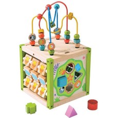 아기장난감원목롤러코스터