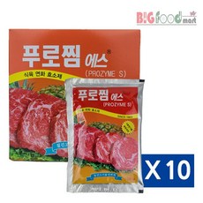 푸로찜에스 고기연육제 100g X 10개