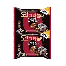 오리온 오 그래놀라 단백질바 미니 25p