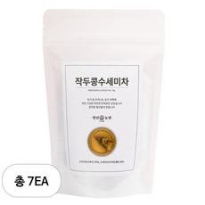 청년농원 저온가공 작두콩수세미차 삼각티백, 1g, 50개입, 7개