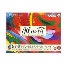 부광약품 올인핏 All in Fit 120정, 60정, 2개