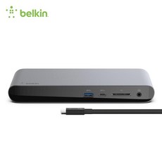 벨킨 usb 허브 포트 맥북 멀티허브 변환장치 3세대 Belkin 11, 1. 색상 분류: 라이덴 3 도킹 스테이션 업그레이드, NONE, NONE