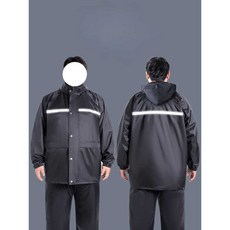 배달기사 라이더 방수 우비 비옷 특대형 장마 바이크