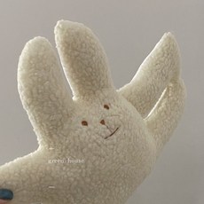 문닫힘 문쾅방지 쿠션 손끼임 방문 고정장치 유아안전장치 인형도어스토퍼, 토끼