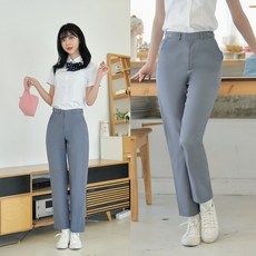 하복청색교복바지