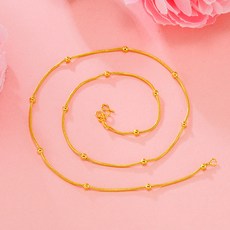 순금사슬목걸이