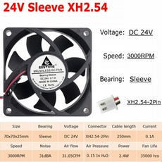24v7025쿨링팬