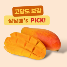 [항공직송] 고당도 무지개망고 마하차녹망고 태국망고, 1개, 4kg (8-12과 내외)