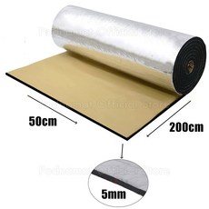 절연매트 자동차용 소음 차단 매트 방음 벽 패널 열 50x200cm 5mm 10mm, 1개