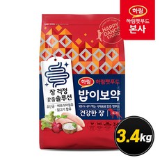 밥이보약 DOG 건강한 장 3.4kg, 1개