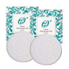 오프레쉬 퓨어 네추럴 솝 수소비누, 100g, 2개