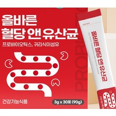 올바른 혈당 앤 유산균 ( 30포) KS, 1개