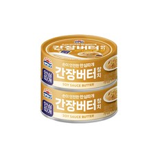 사조 간장버터참치, 100g, 2개