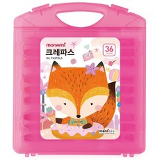 모나미크레파스36색