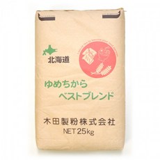결코 힘 브랜드(밀가루)25kg(오브 크로)[홋카이도산 밀가루][강력분 밀가루 국산 1CW를 좋아하는 사람도, 단일상품