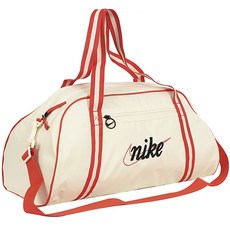 나이키 GYM CLUB TRAINING BAG 헬스 운동 여행 더플백 짐백, coconut milk+picante red - 나이키보스턴백