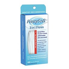 Proxy소프트 Dental Floss for Optimal 치아 Flossing vs 트레디셔널 Flossing Pre-Cut Floss Threaders, 상세 설명 참조0, 상세 설명 참조0