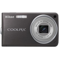 디지털 카메라 Nikon Coolpix S550 10MP 광학 줌 5배 (그래파이트 블랙), Graphite Black