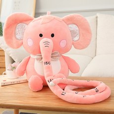 코긴 코끼리 인형 고백 선물 응원 애착 인형, 핑크_60cm