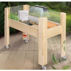  도마뱀하우스 카멜레온 뱀 거미 소라게 키우기 육지, PVC 생태 사육 상자 기본 세트 