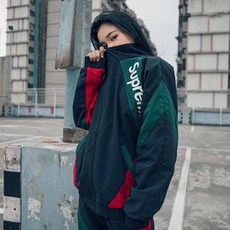 슈프림 패널드 트랙자켓