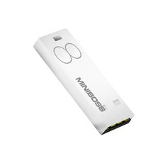 미니보스 USB메모리 카드 스틱형 메모리 사무용USB, 화이트, 8GB