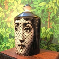 FORNASETTI 세라믹 캔들 유럽 아로마 양초 테라피 캔들 장식 오브제, G